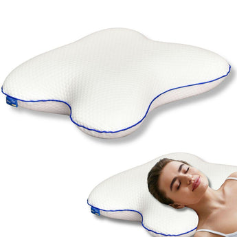 Подушка ортопедична MEMORY FOAM IDEIA метелик 58х50х12 см з ефектом пам'яті 