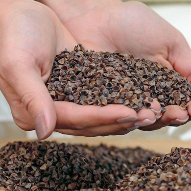 Подушка Болстер для йоги та медитації IDEIA з гречаною лушпиною, йога, гречана лушпиння, 46х25х10 см,