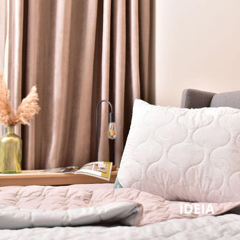 Подушка Soft IDEIA 50х70 см двостороння аналог лебединого пуху стьобана, штучний пух, лебединий пух,