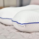 Подушка ортопедична MEMORY FOAM IDEIA контурна 58х42х13 см з ефектом пам'яті 