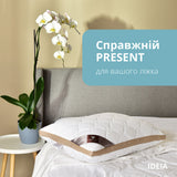 Подушка PRESENT з дихаючим бортом ТМ IDEIA 50х70 см білий/беж 