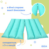 Подушка-трансформер для подорожей ТМ IDEIA 40х60х10 см м'ята 