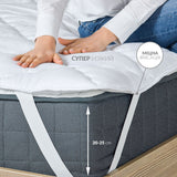 Наматрацник ТМ IDEIA Lux зі стрічками по кутах, щіл. 250 120*200 см 