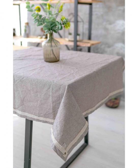 Скатертина Hygge Marron Прованс, 132х220 см