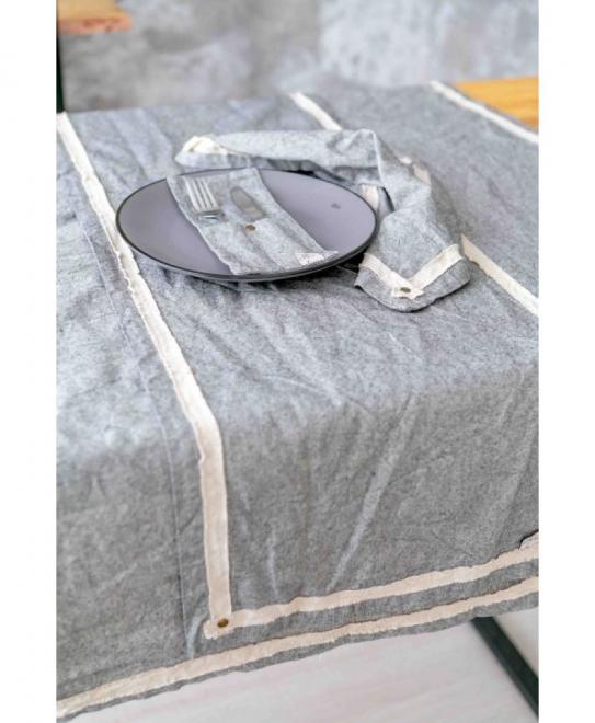 Скатертина Hygge Black Прованс, 132х220 см