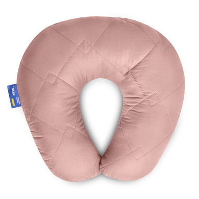 Подушка рогаток для подорожей ТМ IDEIA Travel 32х32 см беж