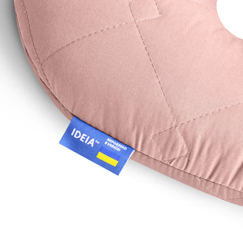 Подушка рогаток для подорожей ТМ IDEIA Travel 32х32 см беж