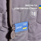 Плед-подушка IDEIA дорожня для літака, кемпінгу, походів, кріпиться до валізи, незамінна для подорожей 
