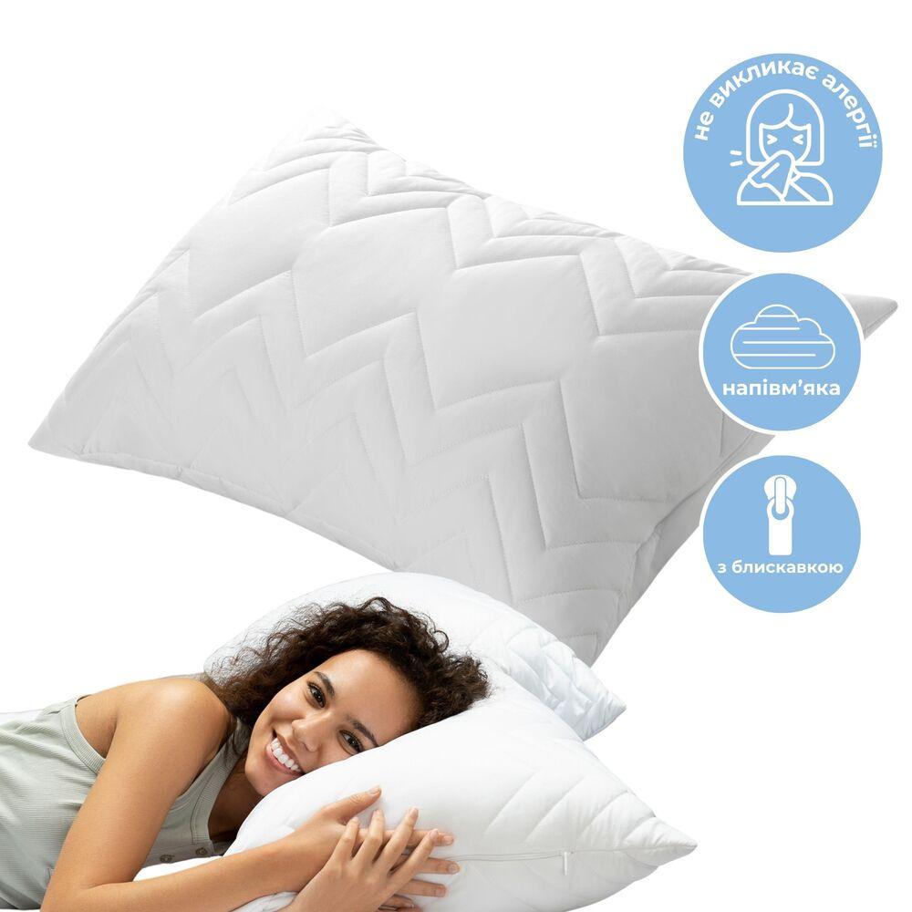Подушка Nordic Comfort+ IDEIA 50×70 см біла