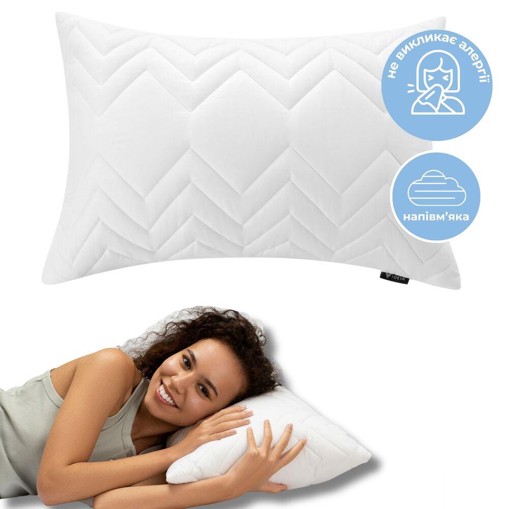 Подушка NORDIC COMFORT ТМ IDEIA 40х60 см антиаллергенна біла