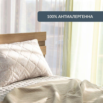Подушка Air Dream Classic IDEIA 70х70 см два чохли зі змійкою, антиалергенна афродирата