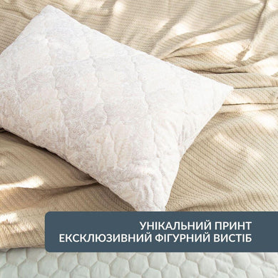 Подушка Air Dream Classic IDEIA 70х70 см два чохли зі змійкою, антиалергенна афродирата