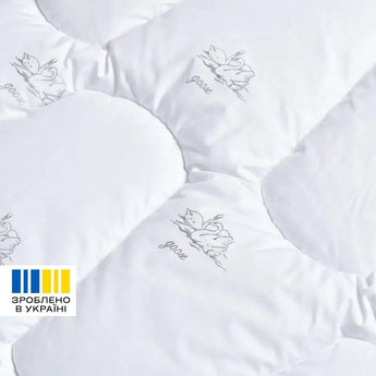 Ковдра дитяча у ліжечко 100х135 см Soft PAPAELLA штучний пух, гіпоалергенна, супер м'яка тепла