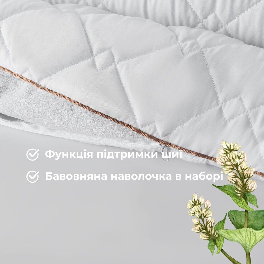 Ортопедична подушка IDEIA Гречаний Комфорт 50x70