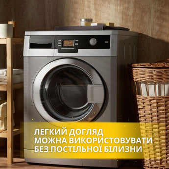 Набір євро ManMaker IDEIA ковдра 200х220 і 2 шт подушка 50х70 сірий антиалергенний, штучний пух + маска для сну в коробіці