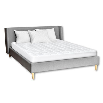 Наматрацник 140×200×35 SleepDream з натяжним бортом периметром, гіпоалергенний, надплотний, захисний