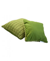 Декоративна подушка в'язана Коси травяна ART KNIT, 45х45см 028333