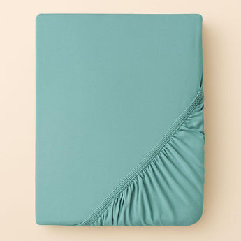 Простирадло трикотажне 140/160х200х35 см на гумці IDEIA, еластичне, трикотаж, бавовна м'ята