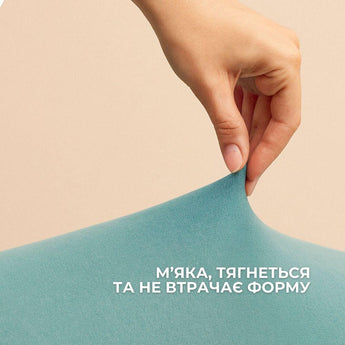 Простирадло трикотажне 140/160х200х35 см на гумці IDEIA, еластичне, трикотаж, бавовна м'ята