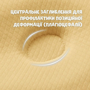 Подушка ортопедична дитяча BabyComfort PAPAELLA 27х22х3 см з ефектом пам'яті з наволочкою
