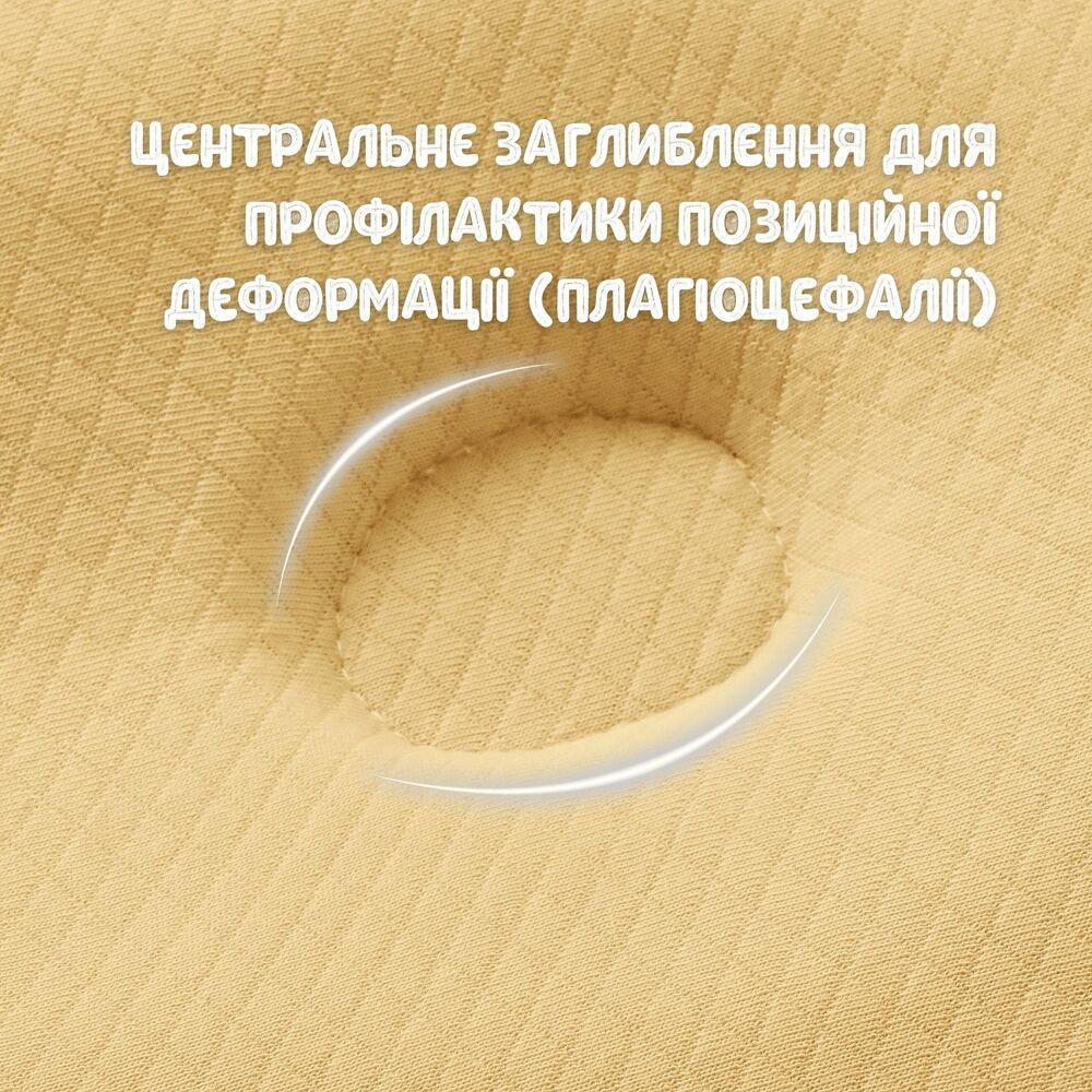 Подушка ортопедична дитяча BabyComfort PAPAELLA 27х22х3 см з ефектом пам'яті з наволочкою
