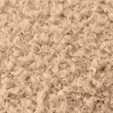 Подушка декоративна IDEIA 55х55 см зі штучного хутра гіпоалергенна карамель