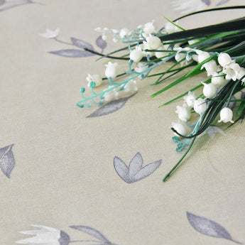 Скатертина з водовідштовхувальним просоченням IDEIA 140х170 см бавовна пролісок