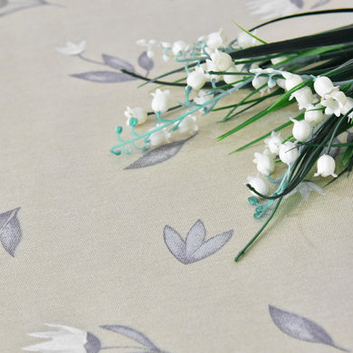 Скатертина з водовідштовхувальним просоченням IDEIA 140х170 см бавовна пролісок