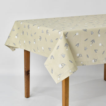 Скатертина з водовідштовхувальним просоченням IDEIA 140х170 см бавовна пролісок