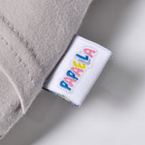 Наволочка на подушку ортопедичну дитячу BabyComfort PAPAELLA 23х27 см трикотаж з вишивкою
