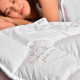 Ковдра зимова 200х220 см SEI DESIGN 450 г/м2 штучний пух супер тепла