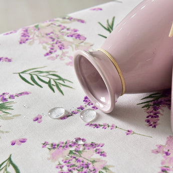 Скатертина з водовідштовхувальним просоченням IDEIA 140х170 см бавовна лаванда