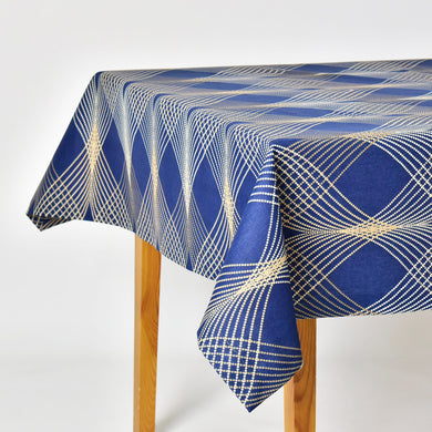 Скатерть с водоотталкивающей пропиткой IDEIA 140х170 см хлопок денім