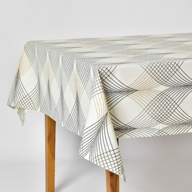 Скатертина з водовідштовхувальним просоченням IDEIA 140х170 см бавовна беж