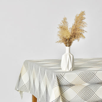 Скатертина з водовідштовхувальним просоченням IDEIA 140х170 см бавовна беж
