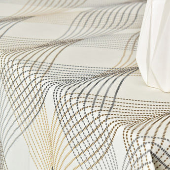 Скатертина з водовідштовхувальним просоченням IDEIA 140х170 см бавовна беж