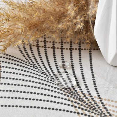 Скатертина з водовідштовхувальним просоченням IDEIA 140х170 см бавовна беж