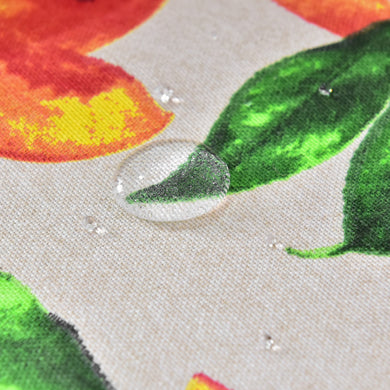 Скатертина з водовідштовхувальним просоченням IDEIA 140х170 см бавовна персик