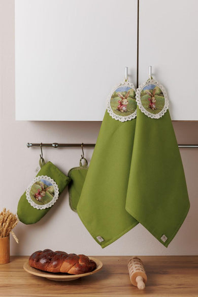 Набір рушників з декором Настрій 2од. ПРОВАНС, 45х45см 045138