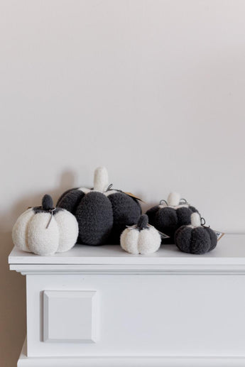 Декоративний виріб Pumpkin сірий ПРОВАНС, D25см 041828