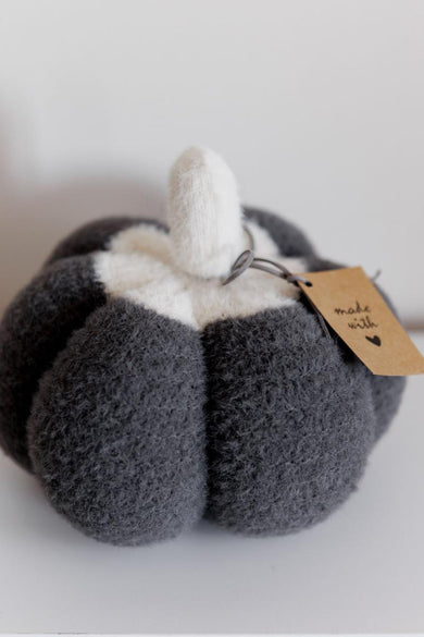 Декоративний виріб Pumpkin сірий ПРОВАНС, D25см 041828