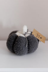 Декоративний виріб Pumpkin сірий ПРОВАНС, D9см 041825