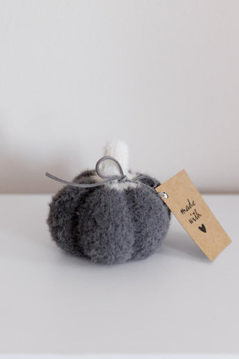 Декоративний виріб Pumpkin сірий ПРОВАНС, D25см 041828
