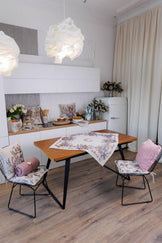 Гобеленова подушка на стілець Лавандовий садочок ПРОВАНС, 40х40см 044352