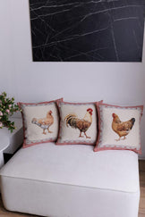 Декоративна гобеленова наволочка Добробут курочка ПРОВАНС, 45х45см 044434