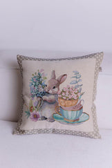 Декоративна гобеленова подушка Чарівність зайченя ПРОВАНС, 45х45см 044286