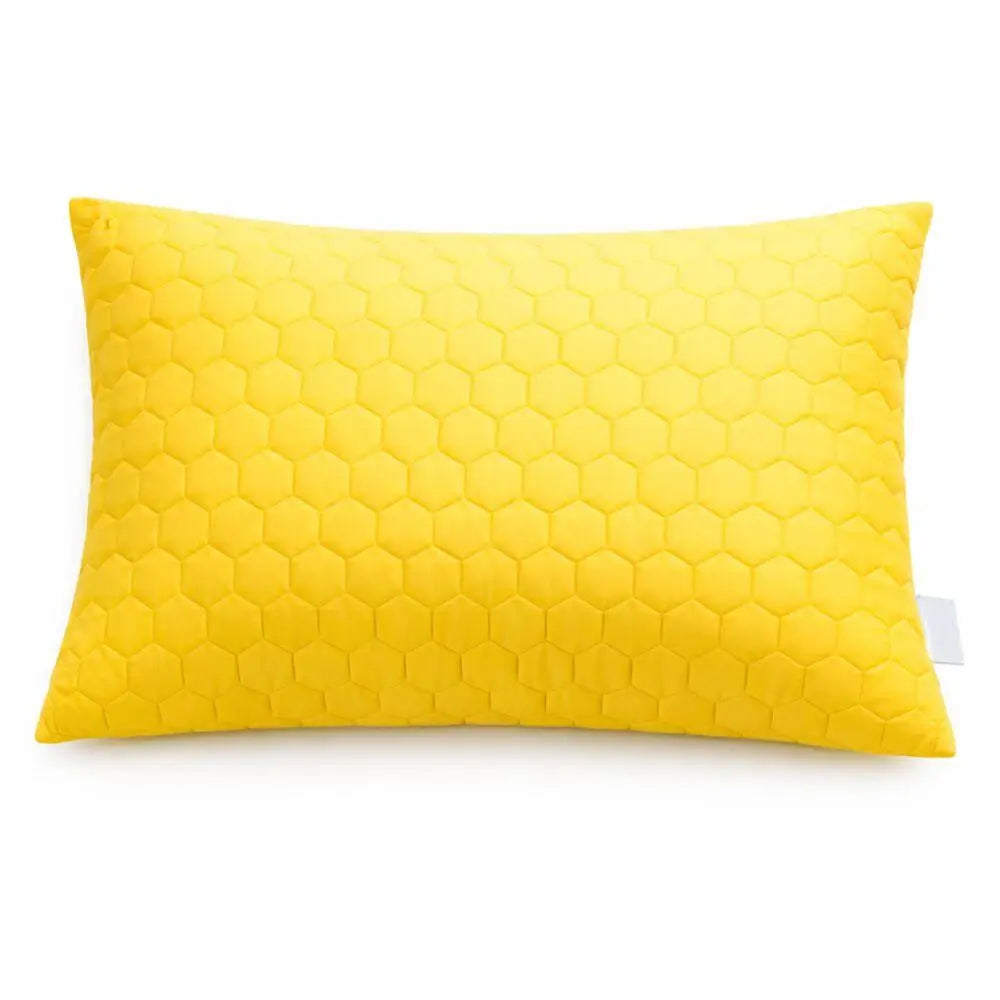 Подушка SunnyMood IDEIA 50×70 см з блискавкою жовта