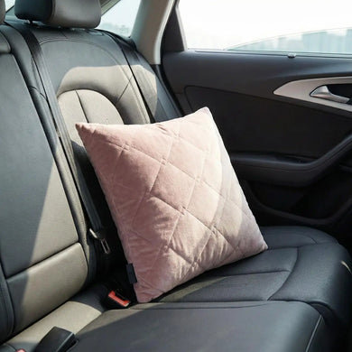 Декоративна подушка CUBE IDEIA 45×45 см пудра/світло-сіра