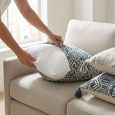 Подушка Standart IDEIA 40х40 см основа для декоративної наволочки, гіпоалергенна, холофайбер