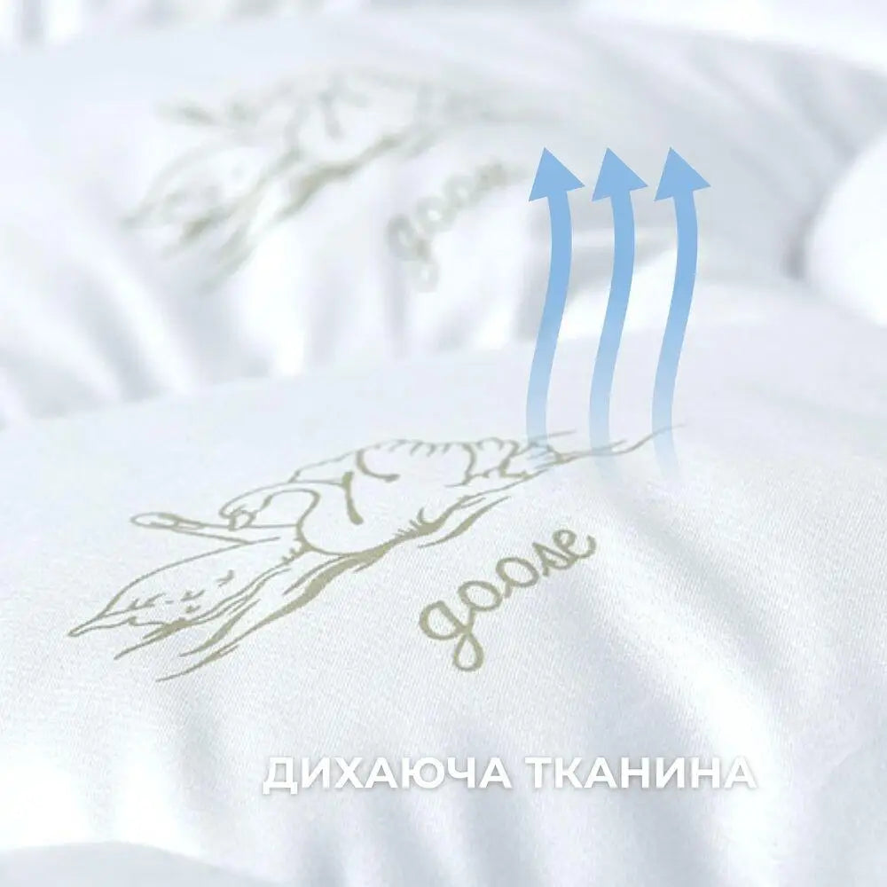 Подушка дитяча 40х60 см Soft PAPAELLA гіпоалергенна для дітей від 3 років, штучний пух